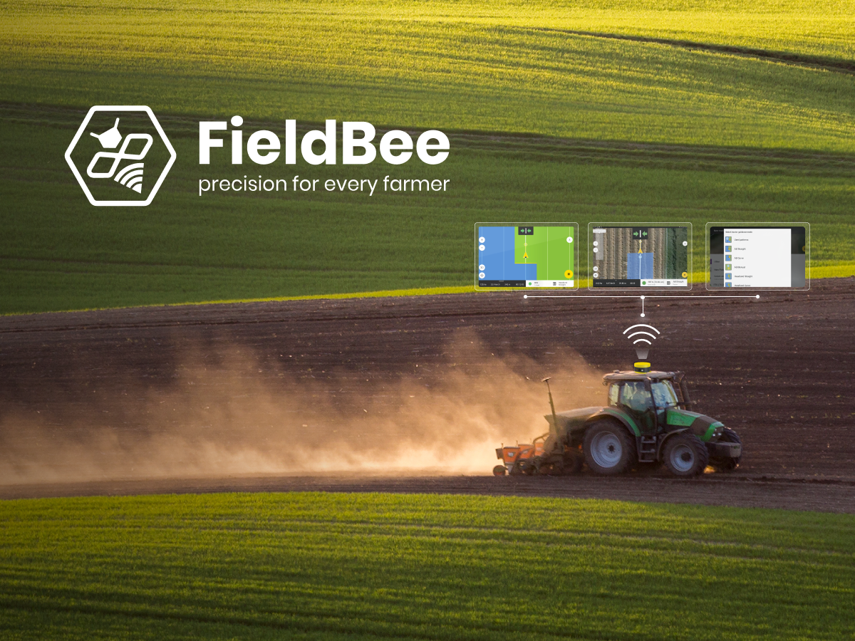 <alt> FieldBee: przystępne cenowo systemy prowadzenia dla rolnictwa precyzyjnego